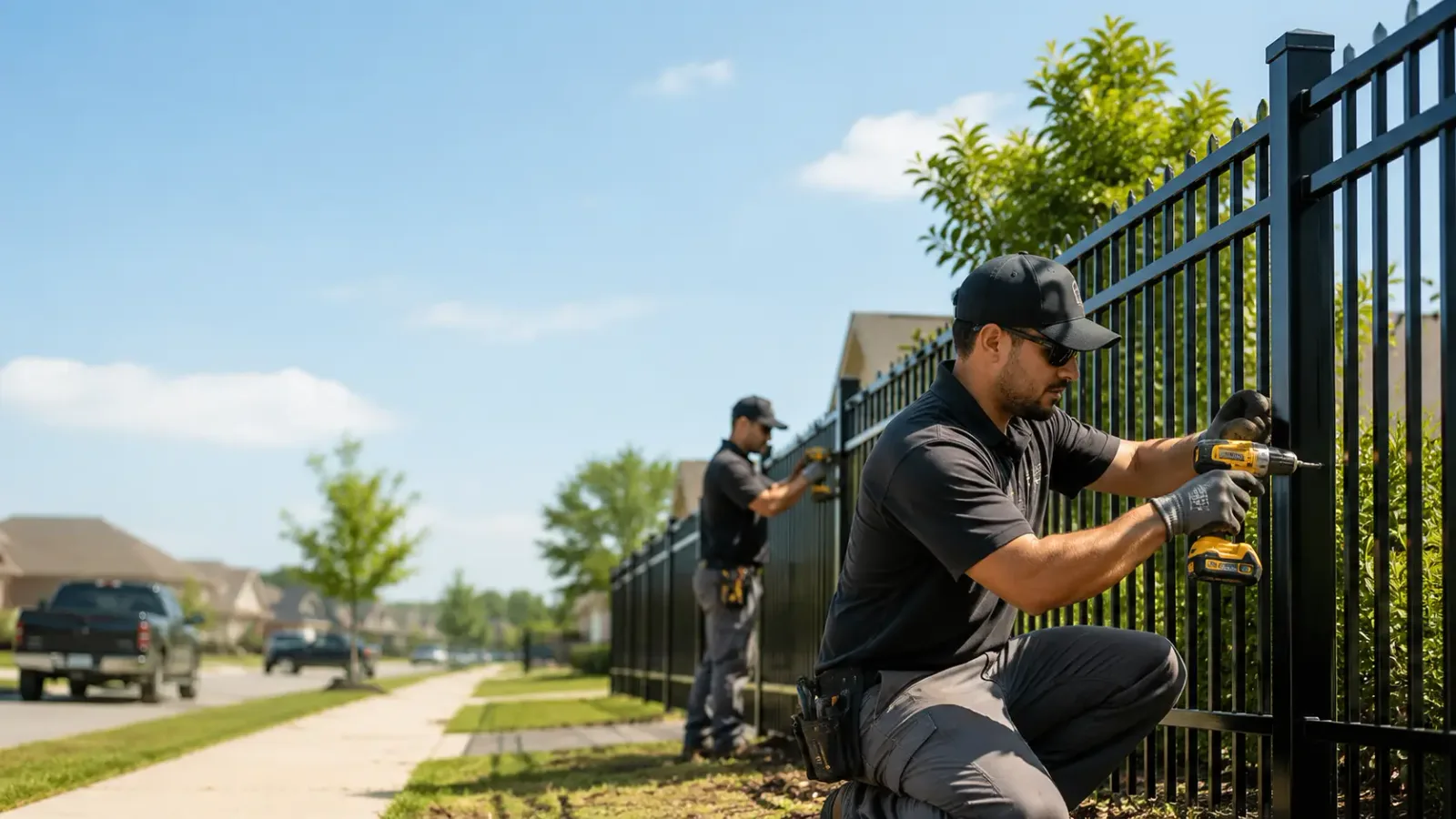 Metal Fence Installation in Bone Gap, IL